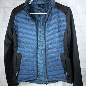 32Degrees Heat Women's Mixed Media Full Zip Packable Jacket Size S